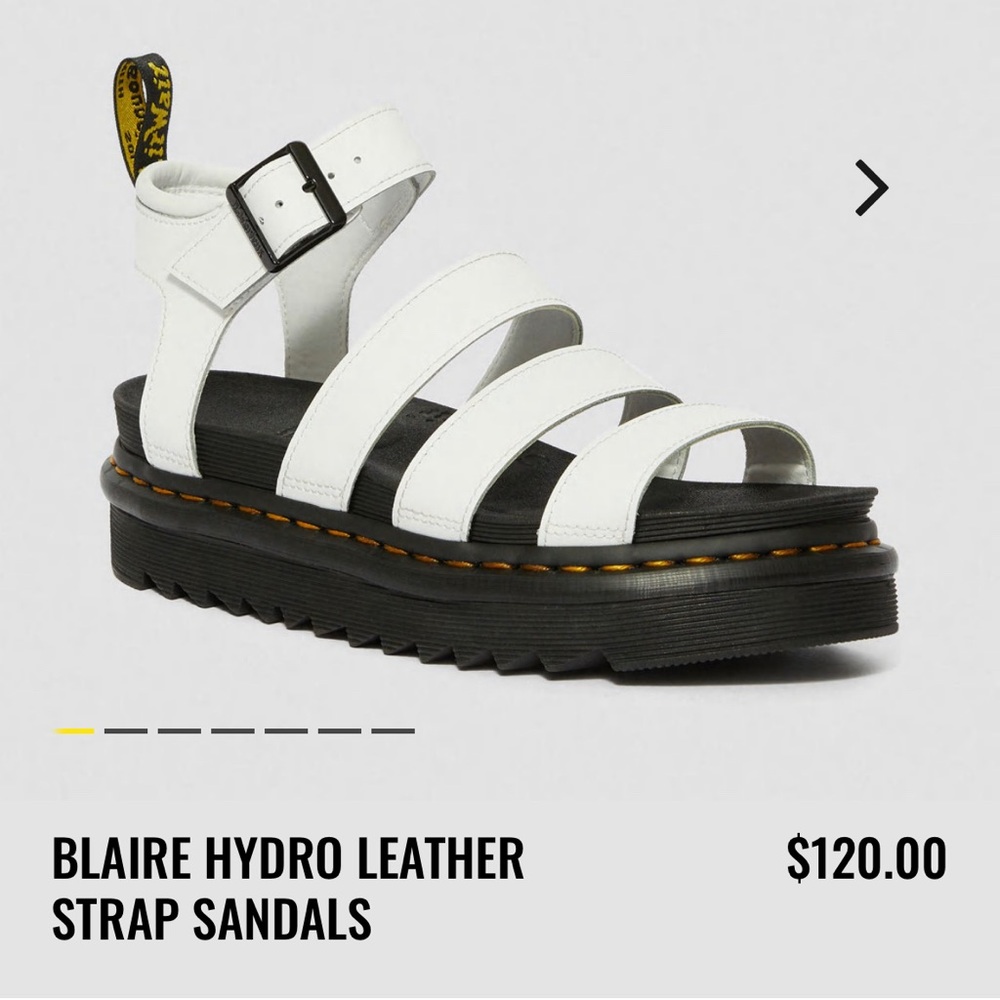Doc martens platform sandals